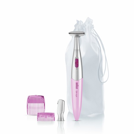 Braun Silk-pil FG 1100 Bikini Trimmer - Pink | Precise, Gentle & Effortless Hair Removal